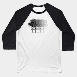 Forest Fade Out Baseball T-Shirt